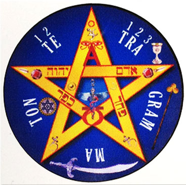 Adesivo Tetragrammaton Colorido