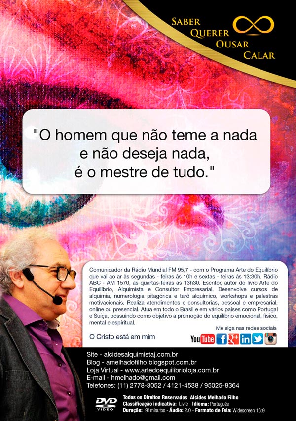 DVD Eu Sou Meu Mestre - Imagem 4