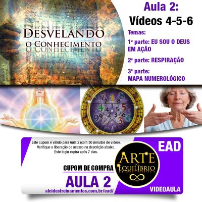 Cupom de Compra Vídeo-Aula: Desvelando o Conhecimento - AULA 2