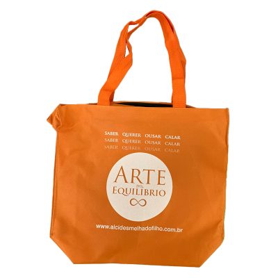 Bolsa Arte do Equilíbrio – Laranja