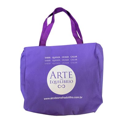 Bolsa Arte do Equilíbrio - Violeta