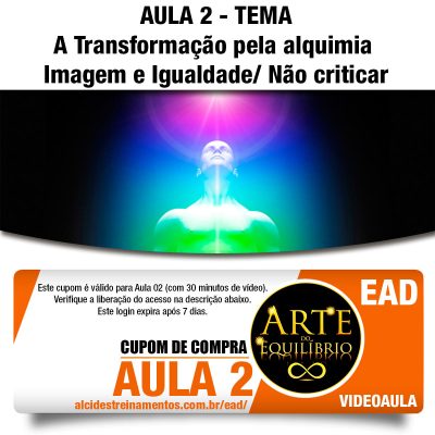 Cupom de Compra Vídeo-Aula: Arte do Equilíbrio - AULA 2