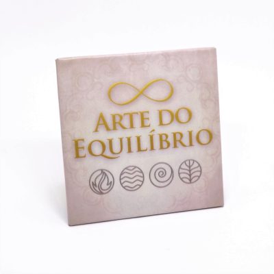 Porta-Copo com Imã Arte do Equilíbrio