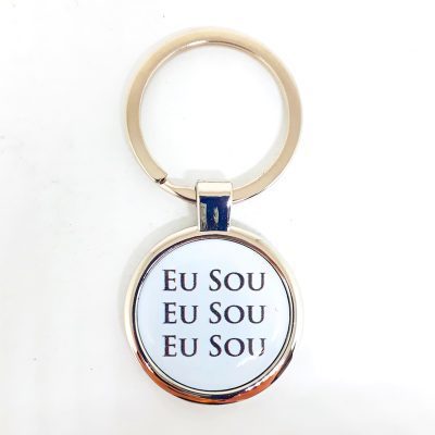 Chaveiro Metalizado EU SOU
