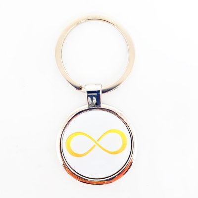 Chaveiro Metalizado Infinito