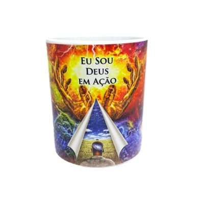 Caneca Eu Sou Deus em Ação
