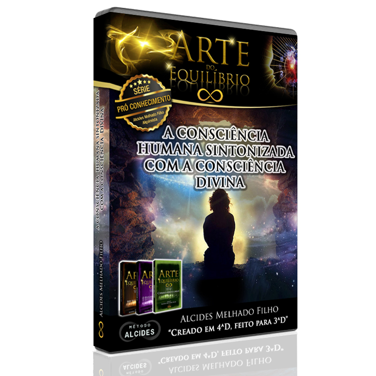 DVD A Consciência Humana Sintonizada com a Consciência Divina - Série Pró-Conhecimento