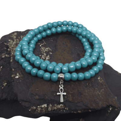 Japamala Azul Claro Perolado