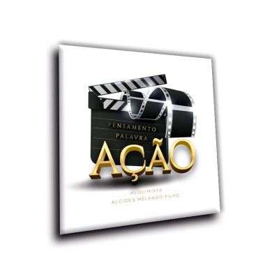 Porta-Copo com Imã Pensamento, Palavra, Ação