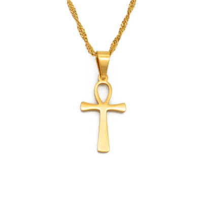 Colar Ansata (Cor Dourada)