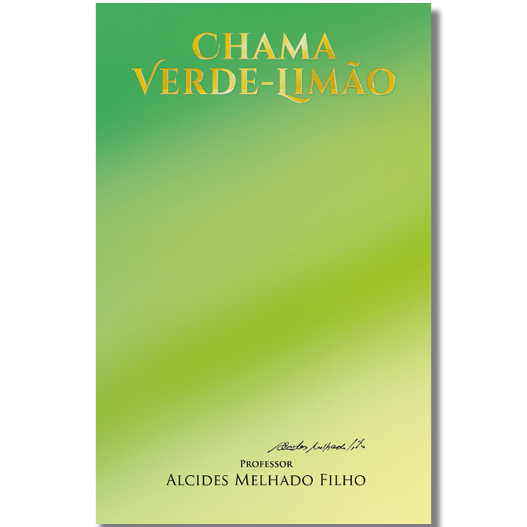 Livro Chama Verde-Limão - Capa Dura