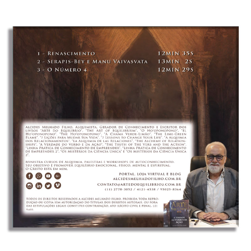 CD De Meditação – No Ritmo Da Alquimia (Volume 7) - Imagem 2