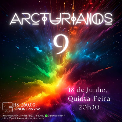 Curso Online e ao Vivo: Arcturianos 9 (Junho)