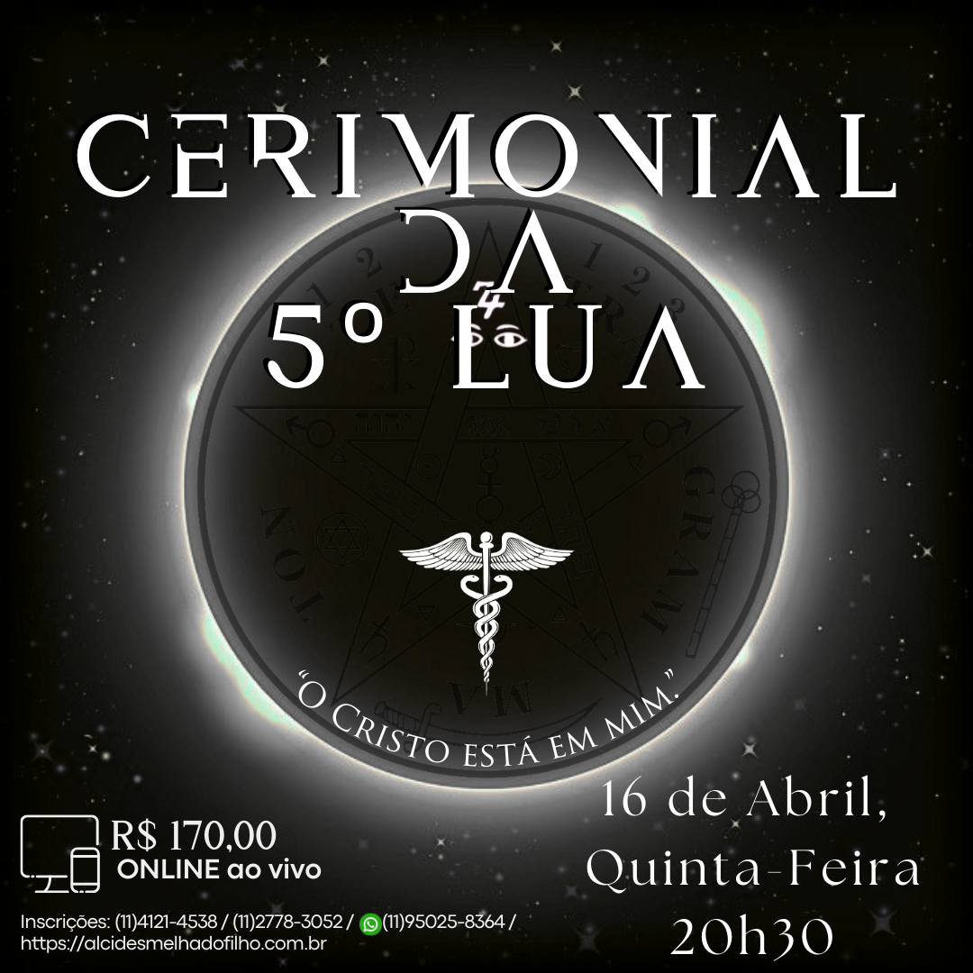 Curso Online e ao Vivo: Anjos - Cerimonial da 5ª Lua (Abril)