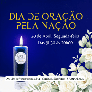 Dia de Oração Pela Nação 20 de Abril