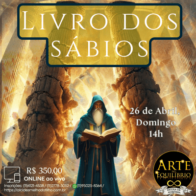 Curso Online e ao Vivo: Livro dos Sábios (Abril)