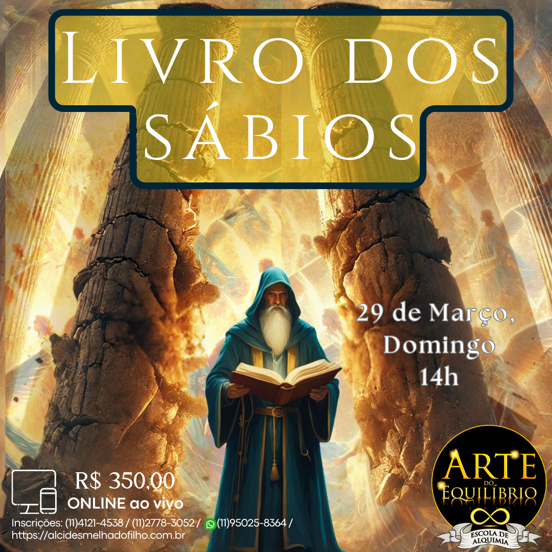 Curso Online e ao Vivo: Livro dos Sábios (Março)