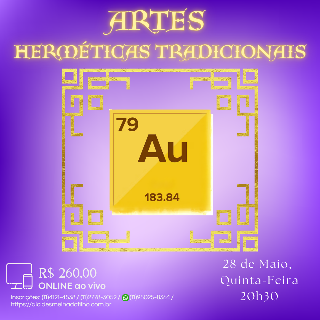 Curso Online e ao Vivo: Artes Herméticas Tradicionais (Maio)