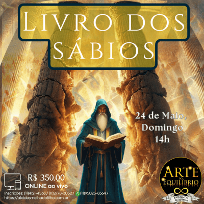 Curso Online e ao Vivo: Livro dos Sábios (Maio)