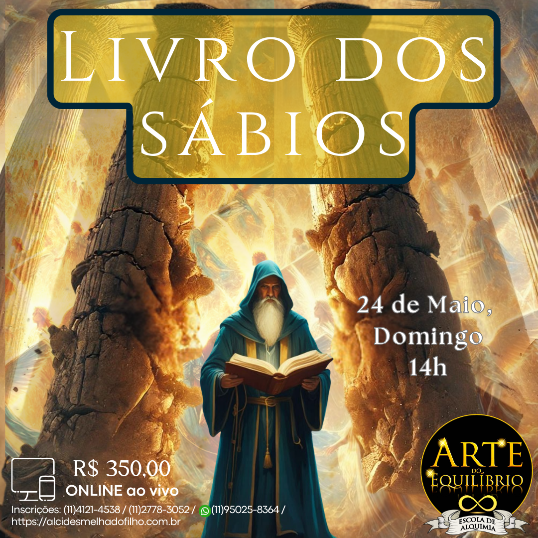 Curso Online e ao Vivo: Livro dos Sábios (Maio)