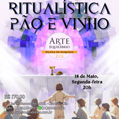 Ritualística Pão e Vinho - (Maio)