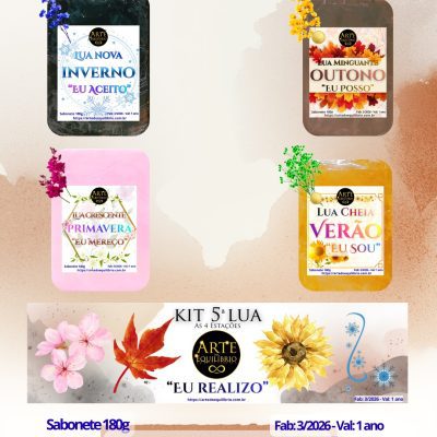 Kit de Sabonetes 5ª Lua