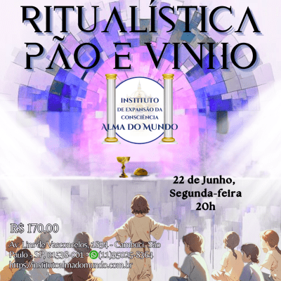 Ritualística Pão e Vinho - (Junho)
