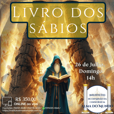 Curso Online e ao Vivo: Livro dos Sábios (Julho)
