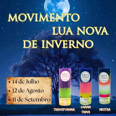 Velas Movimento Lua Nova de Inverno