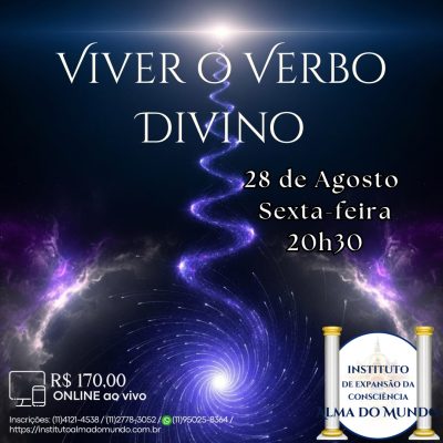 Curso Online e ao Vivo: Viver o Verbo Divino (Agosto)